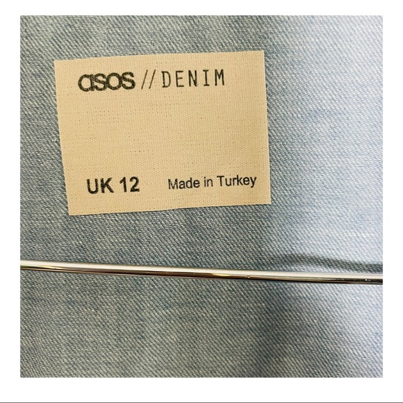 Nwt ASOS DESIGN Tall denim tea dress - Picture 9 of 9